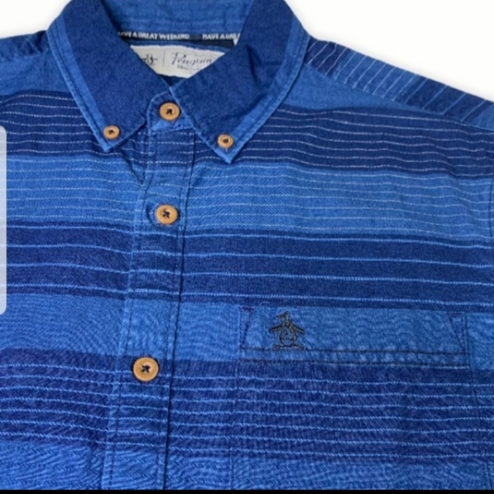 Original Penguin Button Down Short Sleeve Shirt - Picture 2 of 7